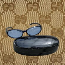 Load image into Gallery viewer, Gucci Blue Tinted Solbriller

