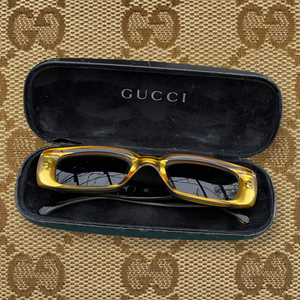 Gucci Golden Brick Solbriller