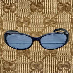 Gucci Blue Tinted Solbriller