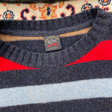 Load image into Gallery viewer, Paul &amp; Shark (L) Merino Chunky Stripe Knit
