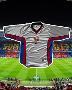 Barcelona 98/01 (S) Sant Jordi Away Jersey