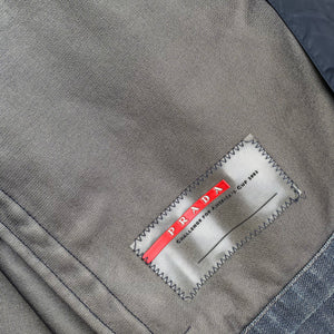 Prada Archive Goretex 2003 Americas Cup Denim Crew Jacket