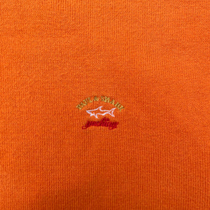 Paul & Shark (M) Orange Watershed Quarter Zip