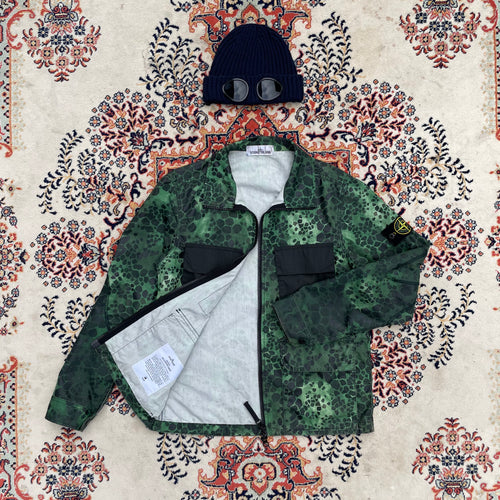 Stone island alligator camo jacket hotsell