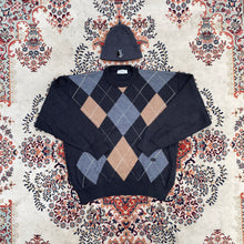 Load image into Gallery viewer, Valentino (M/L) Argyle Knit
