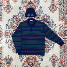 Load image into Gallery viewer, Gucci Vintage Stripey Longsleeve Polo
