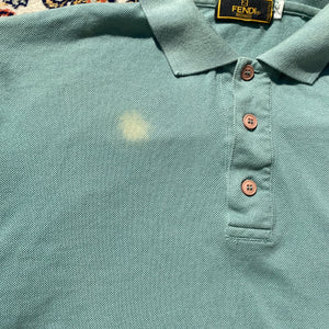 Fendi Turqoise Polo